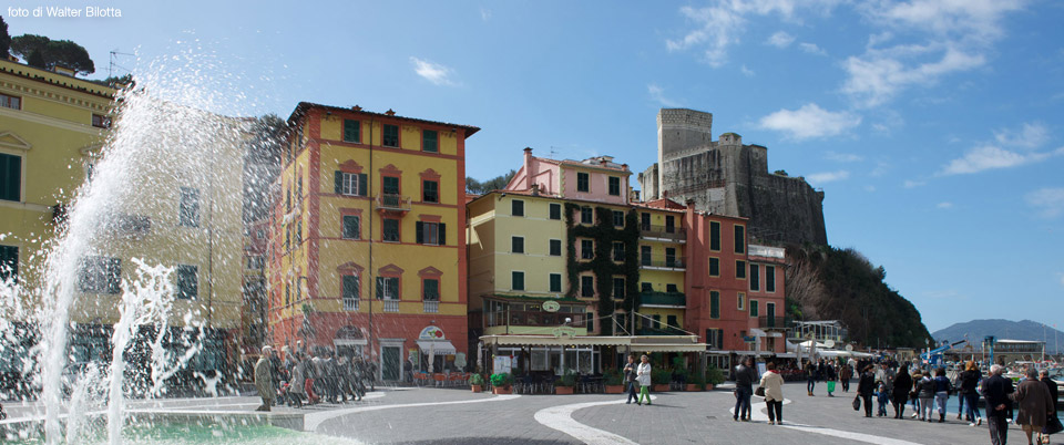 Lerici – Garibaldi square.